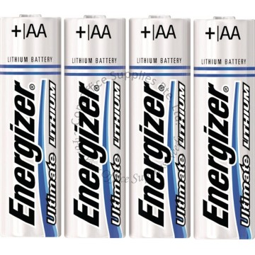 ENERGIZER LITHIUM BATTERY AA L91BP4 4s