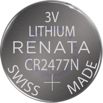 RENATA LITHIUM BATTERY CR2477N 3V (50s)