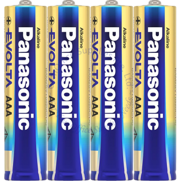 PANASONIC EVOLTA ALKALINE BATTERY AAA LR03EG/4B (4s)