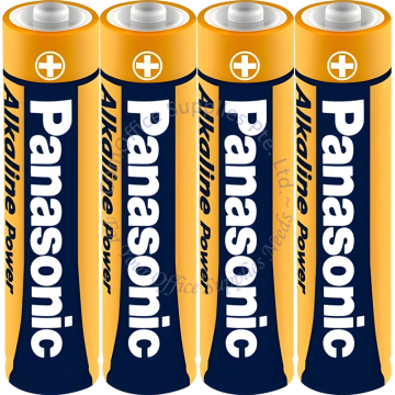 PANASONIC ALKALINE POWER BATTERY AAA (4s)