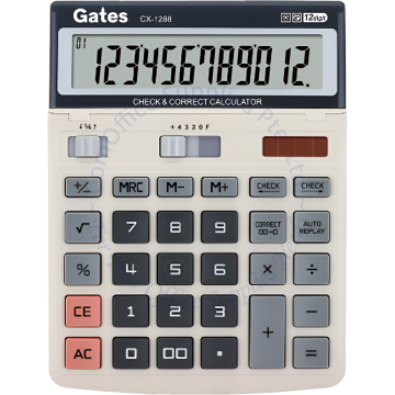 GATES CALCULATOR CX-1288C 12DIGIT