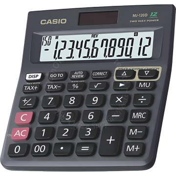 CASIO CALCULATOR MJ-120D PLUS 12DIGIT