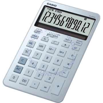 CASIO CALCULATOR JW-200DQ-BU 12DIGIT - BLUE