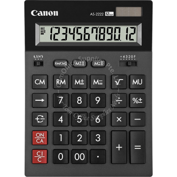 CANON CALCULATOR AS-2222 12DIGIT