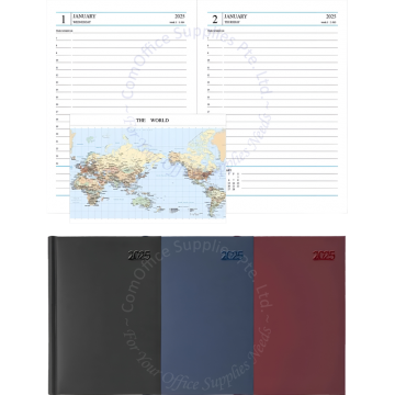 BUSINESS DIARY A5 (14.4x20CM) - ONE DAY A PAGE