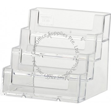 BUSINESS CARD HOLDER 4-TIER 4BC93