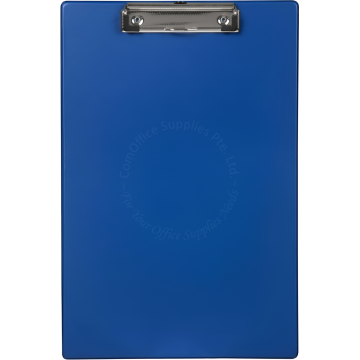 CLIP BOARD PVC F4 BLUE