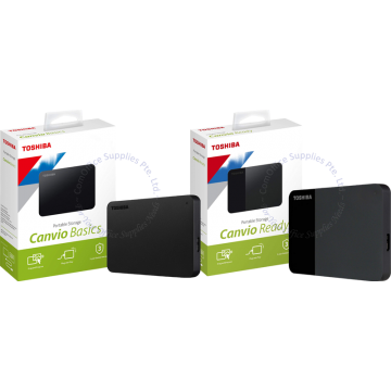 TOSHIBA 2.5" PORTABLE HARDISK USB3.0 CANVIO READY / BASIC 2TB - BLACK