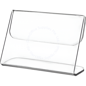 STZ ACRYLIC CARD STAND 50980 100x65MM