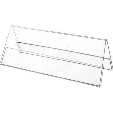SUREMARK ACRYLIC BOTH CARD STAND SQ-1715 100x65MM