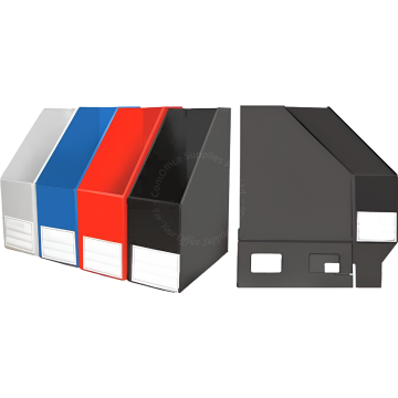 MAGAZINE HOLDER PVC 4.5" (FOLD) RED
