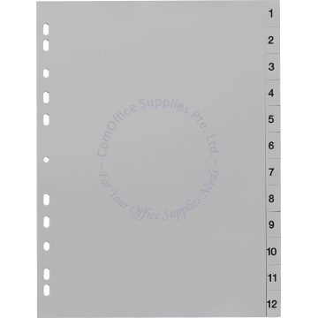 PP 1-12 DIVIDER A4