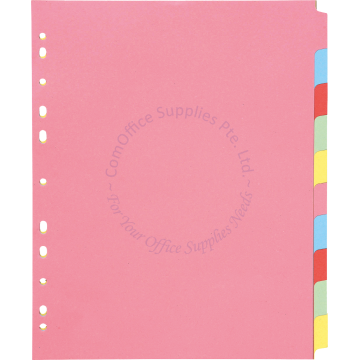 PAPER 10 COLOR DIVIDER A4 5SET