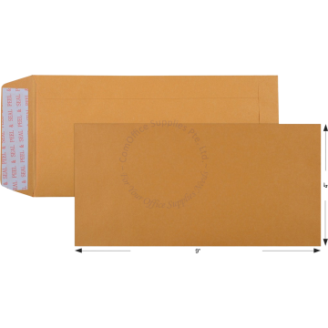 MANILLA ENVELOPE 4x9" (10s)