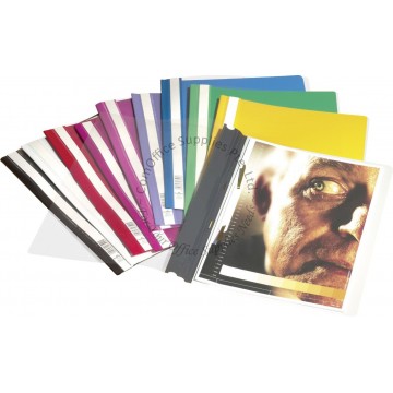 DURABLE CLEAR VIEW FILE 2570 A4 YELLOW
