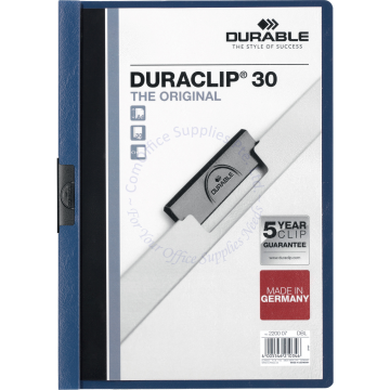 DURABLE/DURACLIP FILE 2200 D.BLUE