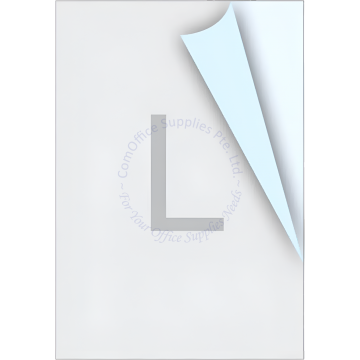 FOLDER L-SHAPE F4 CLEAR