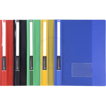 MANAGEMENT FILE W/FRONT CARD POCKET A4 YELLOW