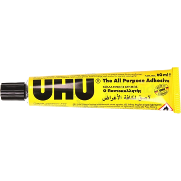 UHU ALL PURPOSE ADHESIVE GLUE #6 60ML