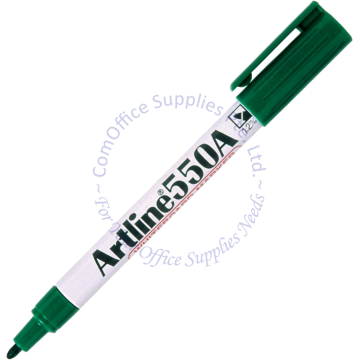 ARTLINE WHITEBOARD MARKER 550A GREEN (FINE BULLET POINT)