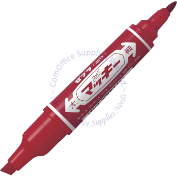 ZEBRA HI-MCKIE MARKER MO-150 RED