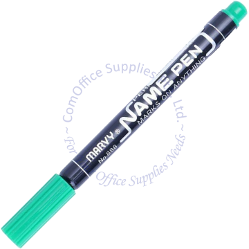 MARVY NAME PEN 888-S GREEN
