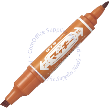 ZEBRA HI-MCKIE MARKER MO-150 BROWN