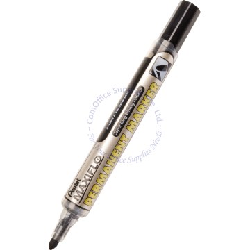 PENTEL MAXIFLO PERMANENT MARKER NLF50 BLACK (BULLET POINT)