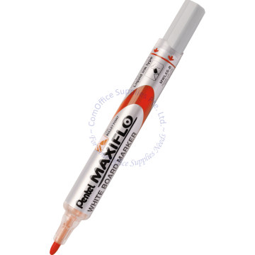 PENTEL WHITEBOARD MARKER MWL5S-B RED (FINE BULLET POINT)
