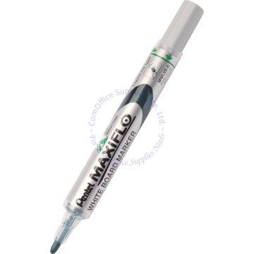 PENTEL WHITEBOARD MARKER MWL5S-D GREEN (FINE BULLET POINT)