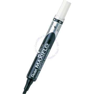 PENTEL WHITEBOARD MARKER MWL6S-A BLACK (FINE CHISEL POINT)