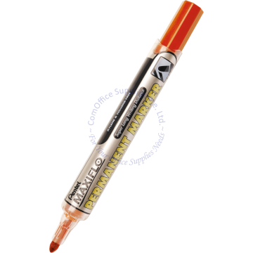 PENTEL MAXIFLO PERMANENT MARKER NLF50 RED (BULLET POINT)