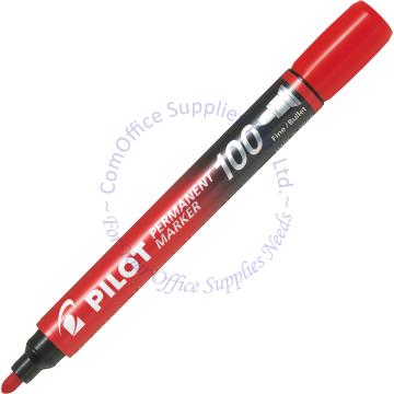 PILOT PERMANENT MARKER SCA-100F RED
