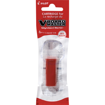 PILOT V BOARD WHITEBOARD MARKER REFILL WBS-VBM RED
