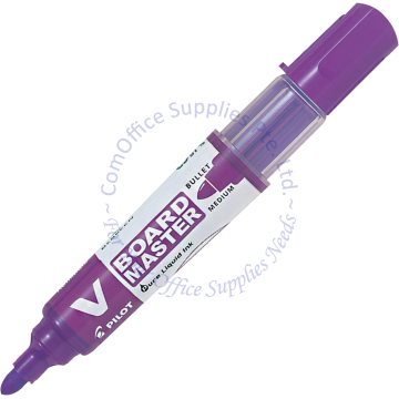 PILOT V BOARD WHITEBOARD MARKER WBMA-VBM-M PURPLE (MEDIUM BULLET)