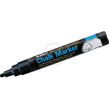 ARTLINE CHALK MARKER EPW-4 BLACK (BULLET POINT)