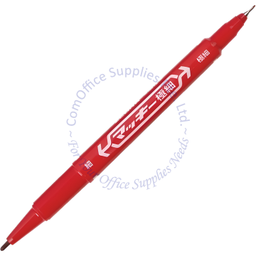 ZEBRA EX-MCKIE MARKER MO-120 RED