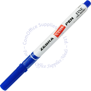 ZEBRA NAME PEN FINE BLUE