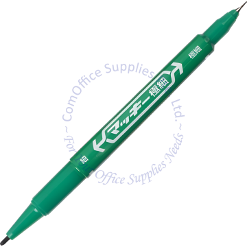 ZEBRA EX-MCKIE MARKER MO-120 GREEN