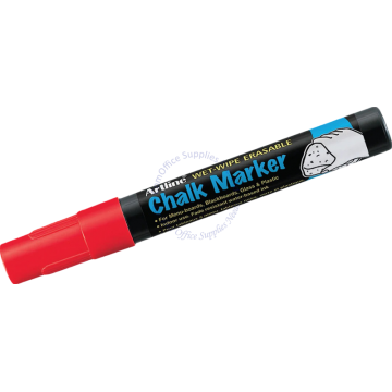ARTLINE CHALK MARKER EPW-4 RED (BULLET POINT)