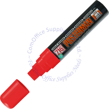 ZIG POSTERMAN MARKER PMA-770 (020) RED