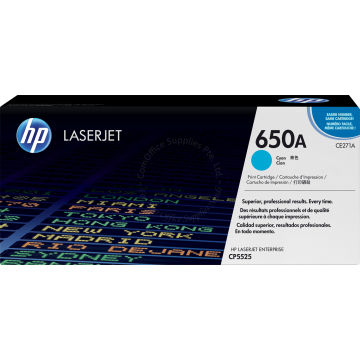 HP TONER CE271A/650A (CP5525) CYAN
