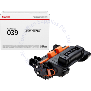 CANON TONER 039 BLACK
