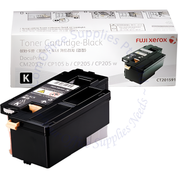 FUJI XEROX TONER CARTRIDGE CT201591 BLACK