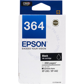 EPSON INK CARTRIDGE C13T364190 BLACK