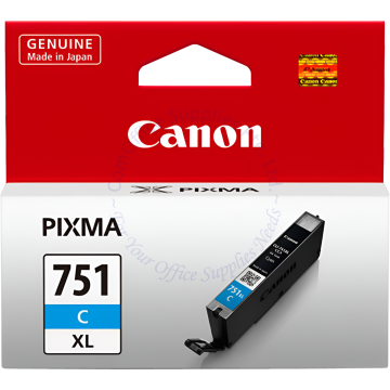 CANON INK CARTRIDGE CLI-751CXL CYAN