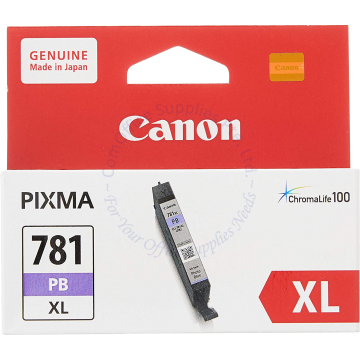 CANON INK CARTRIDGE CLI-781XLPB PHOTO BLUE