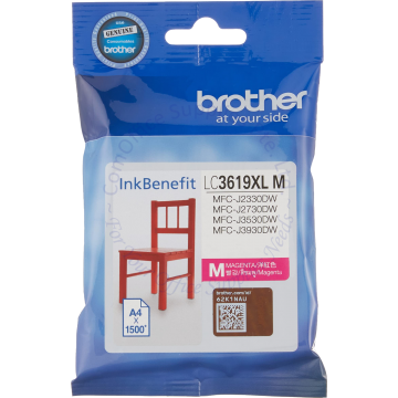 BROTHER INK CARTRIDGE LC-3619XLM MAGENTA