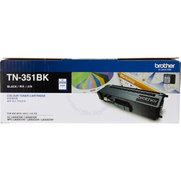 BROTHER TONER TN-351BK BLACK
