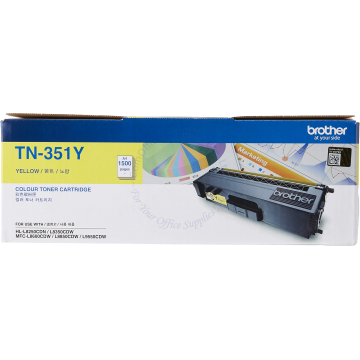 BROTHER TONER TN-351Y YELLOW